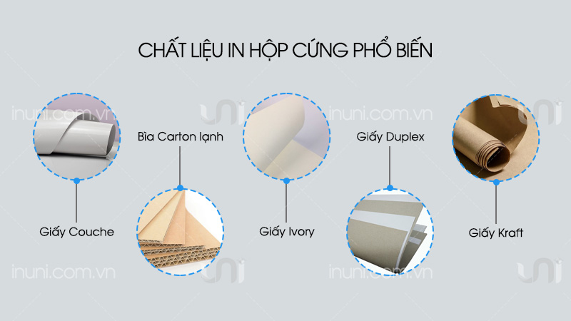 Chất liệu in hộp cứng