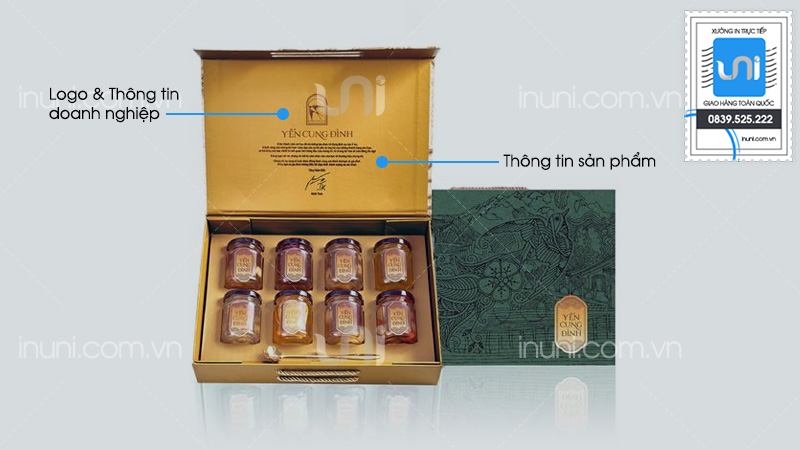 Những thông tin cần có khi in ấn hộp cứng cao cấp