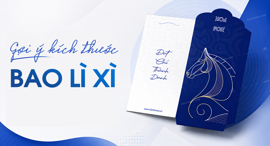 Kích thước bao lì xì