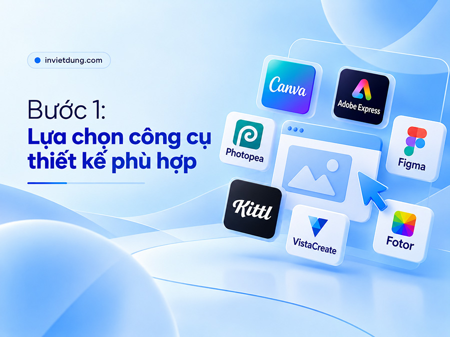 Bước 1 thiết kế bao lì xì online